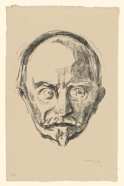 Christian Sinding autorstwa Edvard Munch