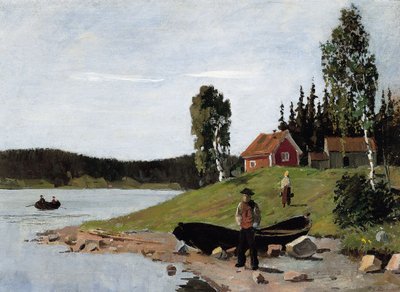Krajobraz wybrzeża, 1881 autorstwa Edvard Munch