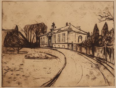 Dom. 1902 autorstwa Edvard Munch