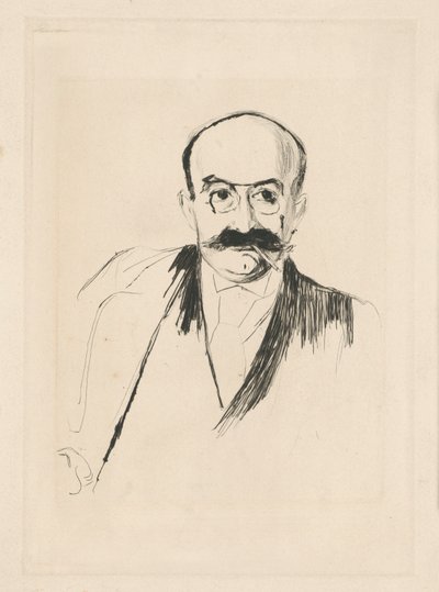 dr Max Asch autorstwa Edvard Munch
