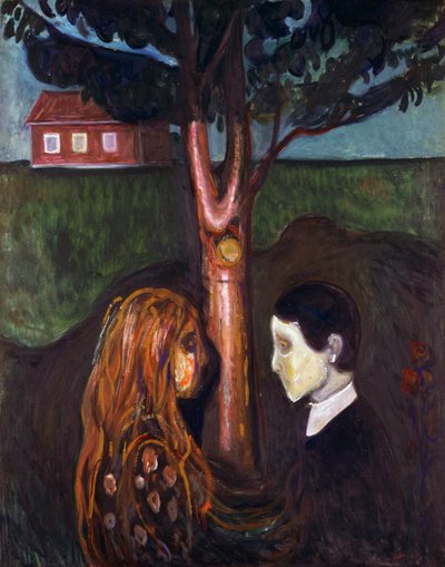 Oczy w oczach autorstwa Edvard Munch