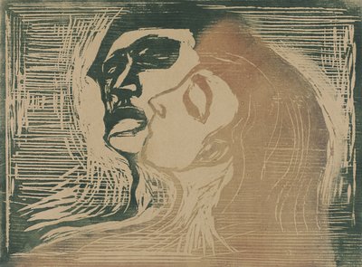 Twarzą w twarz autorstwa Edvard Munch