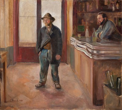 W tawernie autorstwa Edvard Munch