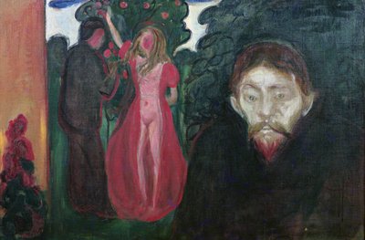 Zazdrość autorstwa Edvard Munch