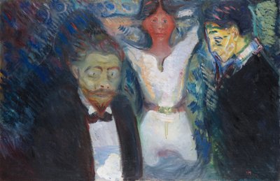 Zazdrość autorstwa Edvard Munch