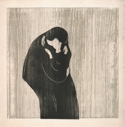 Pocałunek autorstwa Edvard Munch
