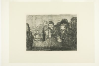 Kristiania Bohemians I autorstwa Edvard Munch