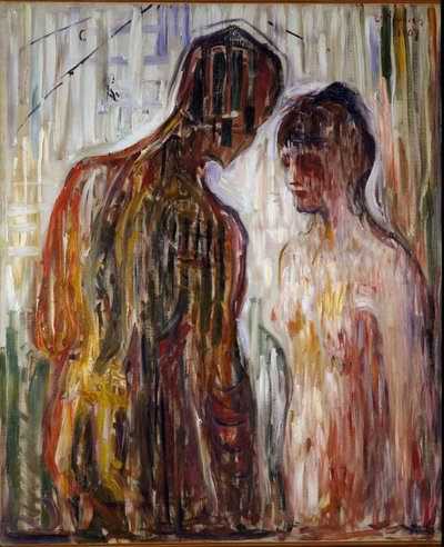 Miłość i Psyche Malarstwo Edvarda Muncha (1863-1944) autorstwa Edvard Munch