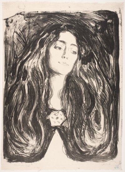 Madonna autorstwa Edvard Munch