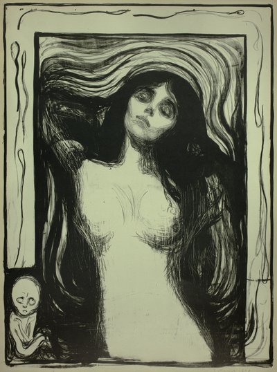 Madonna autorstwa Edvard Munch
