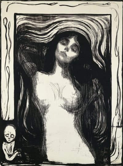 Madonna autorstwa Edvard Munch