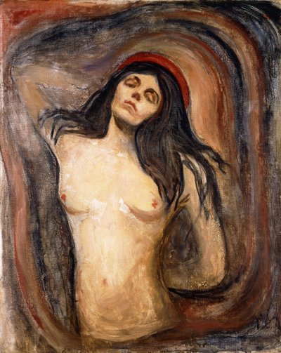 Madonna autorstwa Edvard Munch