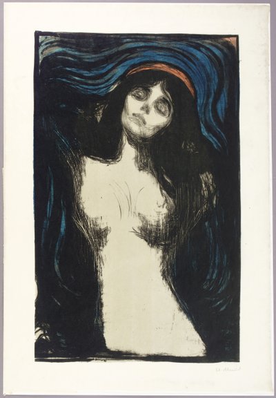 Madonna autorstwa Edvard Munch