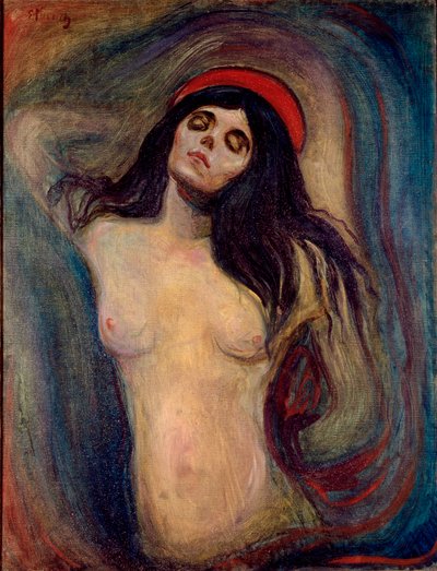 Obraz Madonny autorstwa Edvarda Muncha autorstwa Edvard Munch