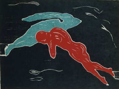 Spotkanie w przestrzeni autorstwa Edvard Munch