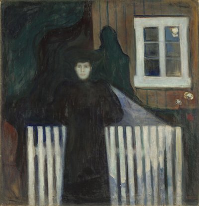 światło księżyca autorstwa Edvard Munch