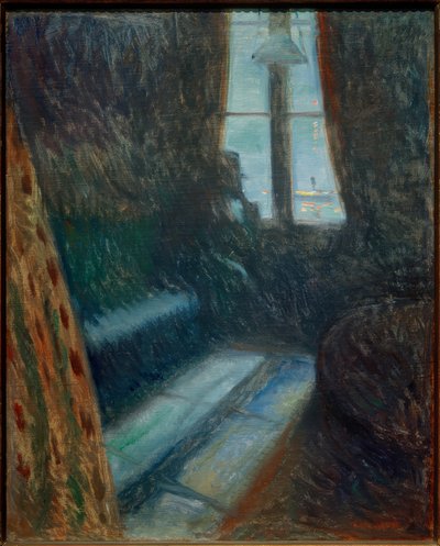 Noc w Saint-Cloud autorstwa Edvard Munch