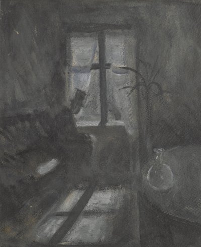 Noc w Saint-Cloud, 1892 autorstwa Edvard Munch