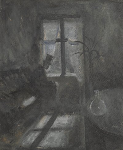 Noc w Saint Cloud autorstwa Edvard Munch
