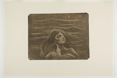 Na falach miłości autorstwa Edvard Munch