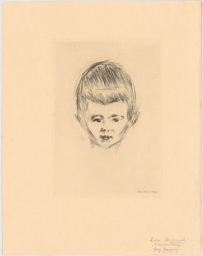 Portret Andreasa Schwarza autorstwa Edvard Munch