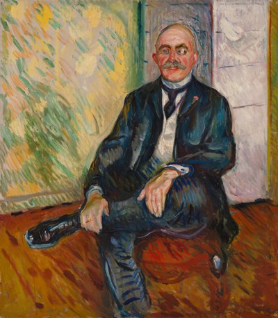 Portret Gustafa Schieflera autorstwa Edvard Munch