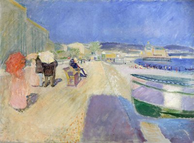 Promenada Anglików autorstwa Edvard Munch