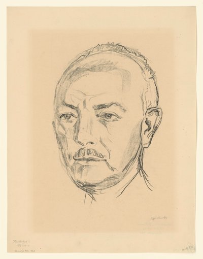 Richard Strauss autorstwa Edvard Munch