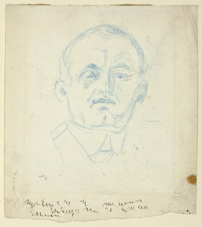 Autoportret autorstwa Edvard Munch