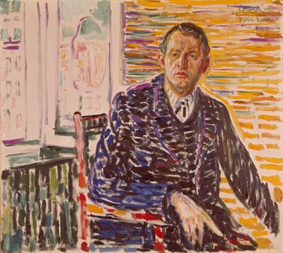 Autoportret autorstwa Edvard Munch