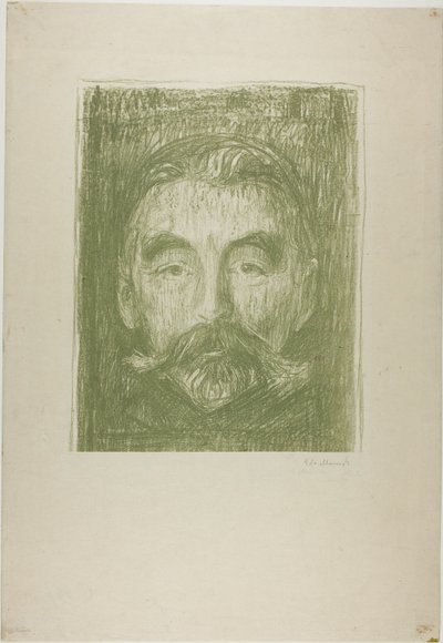 Stephane Mallarme autorstwa Edvard Munch