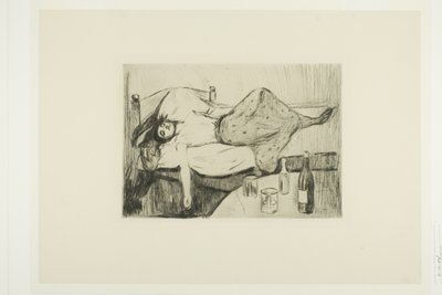 Dzień później autorstwa Edvard Munch