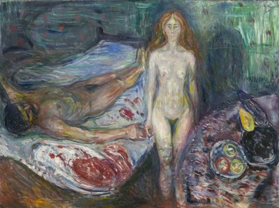 Śmierć Marata autorstwa Edvard Munch