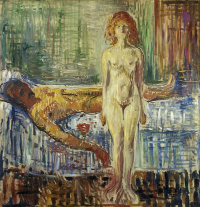 Śmierć Marata II autorstwa Edvard Munch