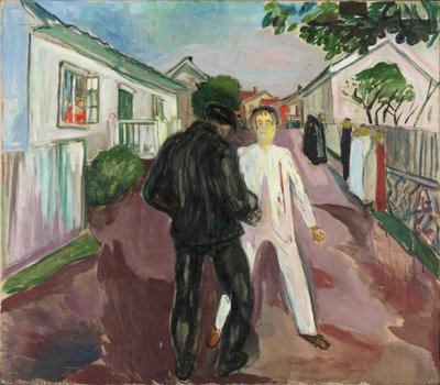 Walka autorstwa Edvard Munch