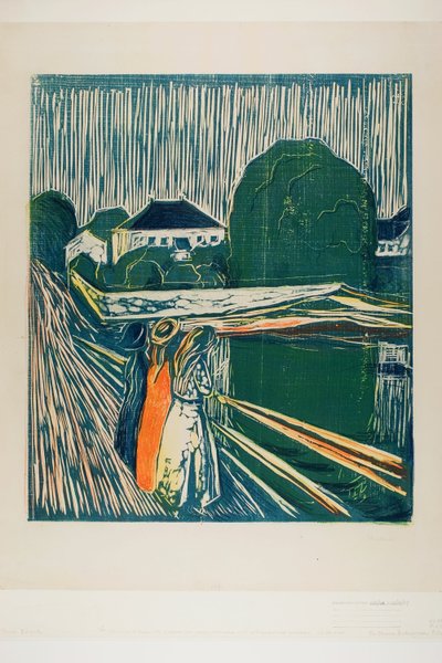 Dziewczyny na moście autorstwa Edvard Munch
