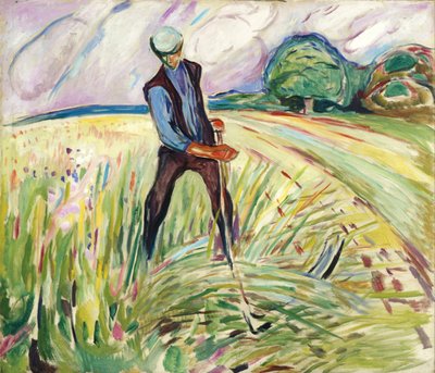 Sianokosarz autorstwa Edvard Munch