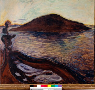 Wyspa autorstwa Edvard Munch