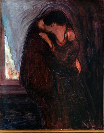 Pocałunek autorstwa Edvard Munch