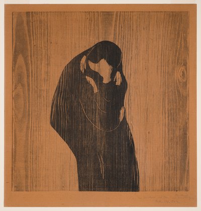 Pocałunek IV autorstwa Edvard Munch