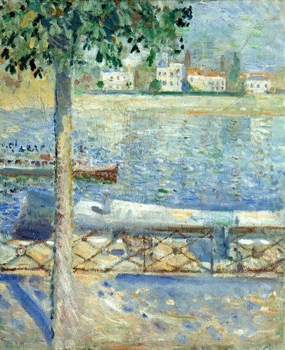 Sekwana w Saint-Cloud autorstwa Edvard Munch