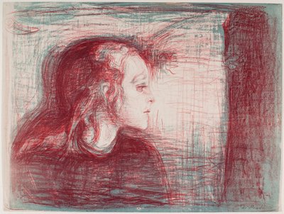 Chore dziecko I autorstwa Edvard Munch