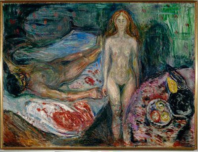 Śmierć Marata autorstwa Edvard Munch