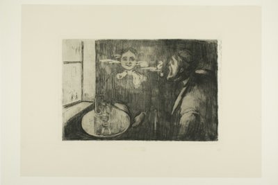 Twarzą w twarz autorstwa Edvard Munch