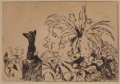 Weranda. 1902 autorstwa Edvard Munch