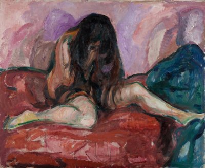 Weeping Nude par Munch, Edvard (1863-1944). Olej na płótnie, format : 110x135 autorstwa Edvard Munch