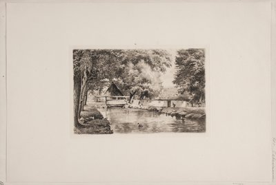 By Mølleåen autorstwa Edvard Petersen
