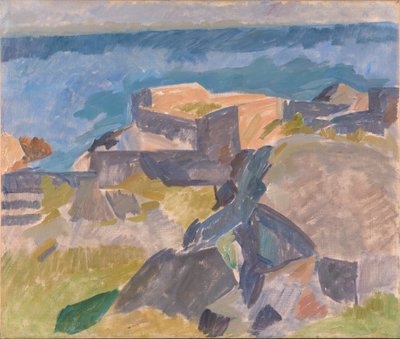 Krajobraz z Christiansø autorstwa Edvard Weie