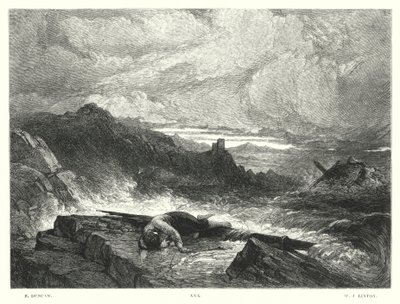 Childe Harold Lorda Byrona, Canto IV, strofa 179 autorstwa Edward (after) Duncan