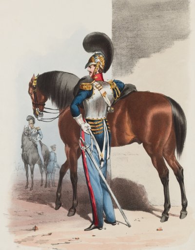 Królewska Gwardia Konna, Oficer autorstwa Edward (after) Hull